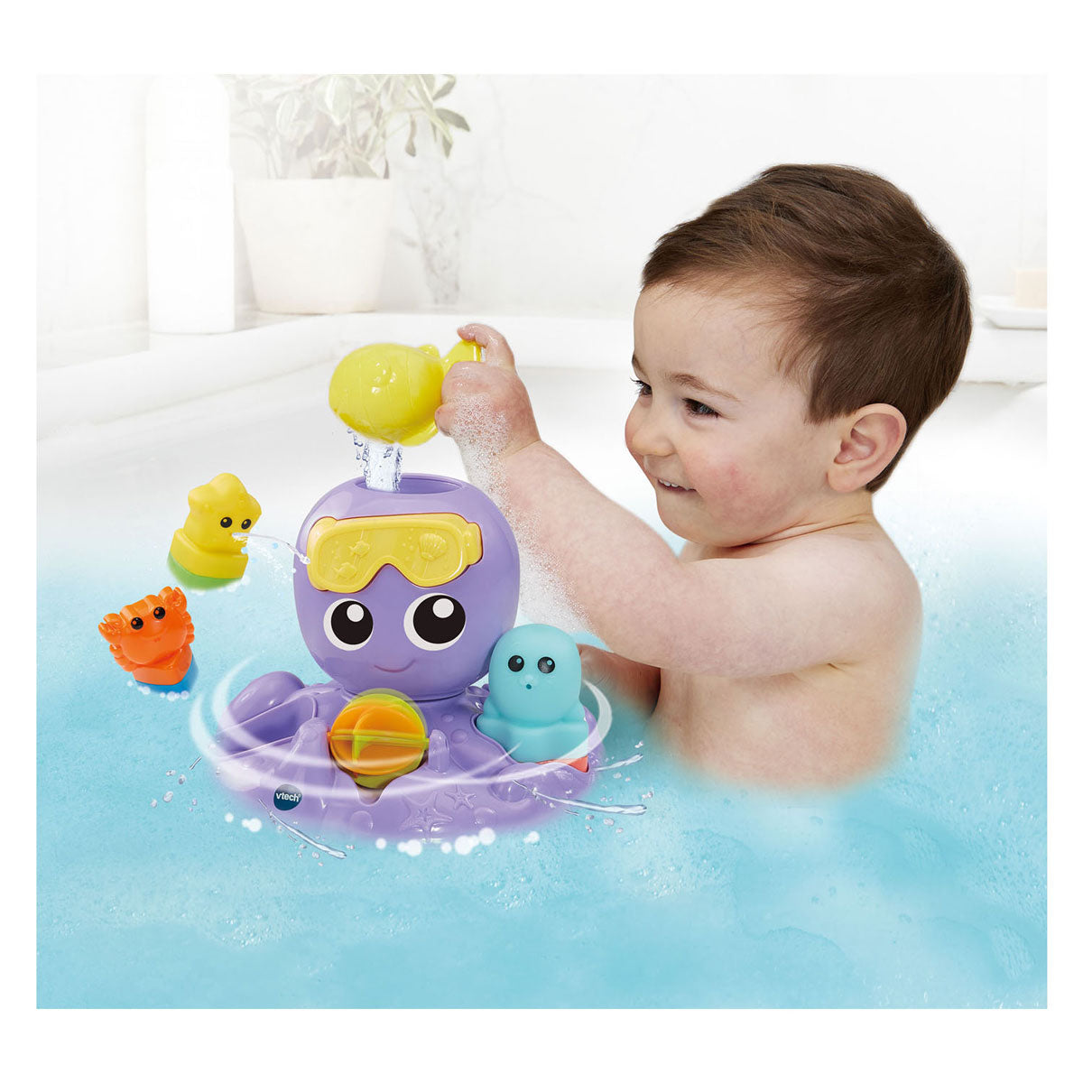 Vtech Badespritzer und Twist-Oktopus