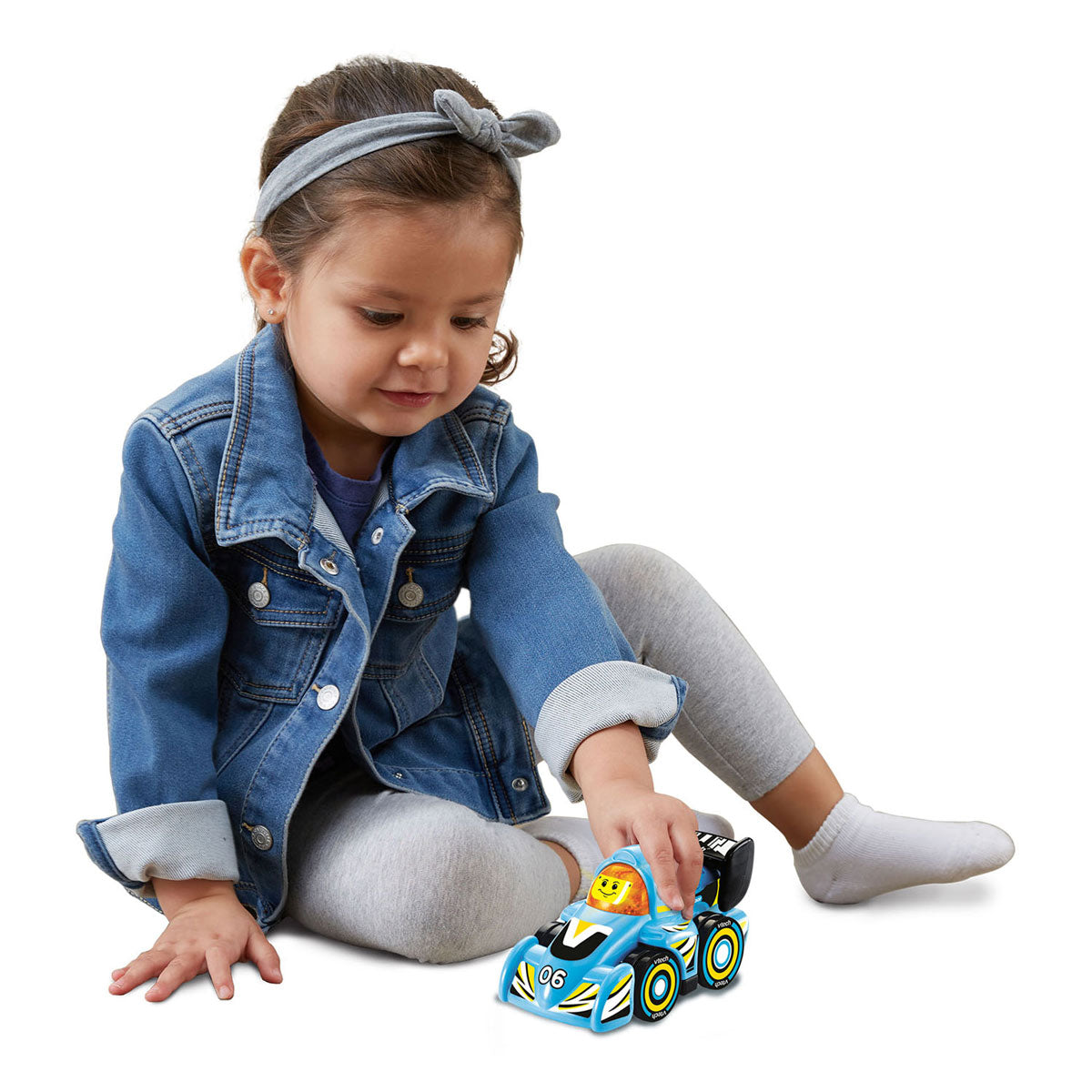 Vtech toet toet auto- willem winnaar (lichtblauw )