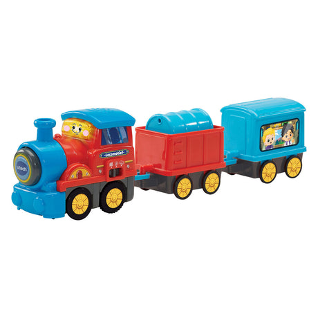 Vtech Toot Toot Cars – Abenteuerzug-Set – inkl. Lucas-Lokomotive