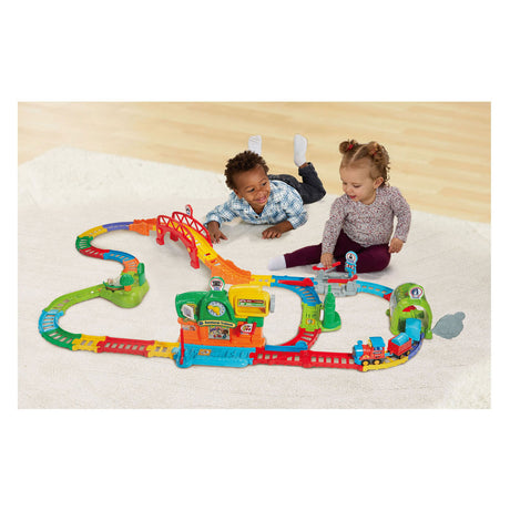 Vtech Toot Toot Cars – Abenteuerzug-Set – inkl. Lucas-Lokomotive