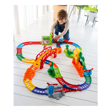 Vtech Toot Toot Cars – Abenteuerzug-Set – inkl. Lucas-Lokomotive