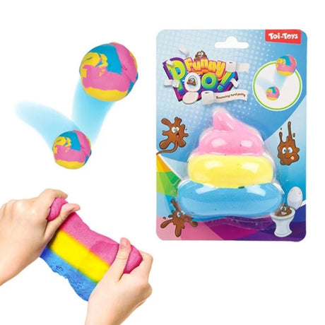Toi-toys Fun Bounce Putty Rainbow Kot