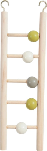Zolux Leiter Holz 5 Stufen mit Perlen