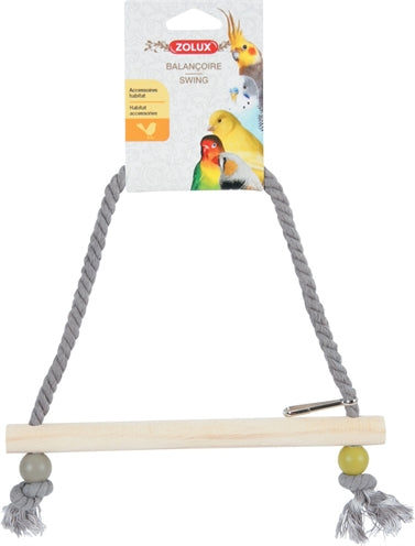 Zolux Schaukelholz mit Seil sortiert