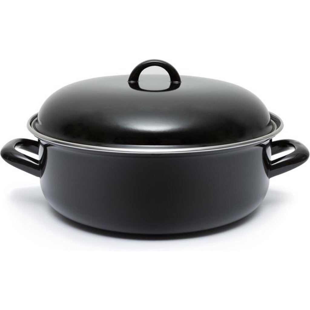 Keine Marke Casalupo Emaille-Kasserolle zum Kochen – ø 22 cm 3 Liter
