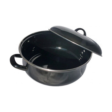 Keine Marke Casalupo Emaille-Kasserolle zum Kochen – ø 22 cm 3 Liter