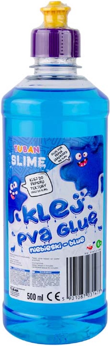 Tuban - PVA-Kleber für Schleim - blau 500 ml