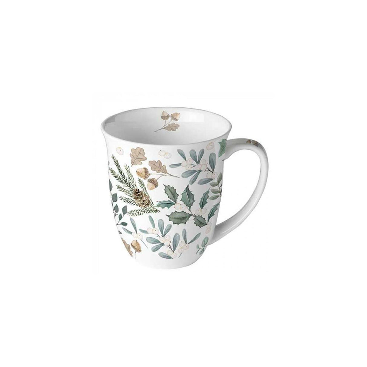 Ambiente Becher 400ml Blätter