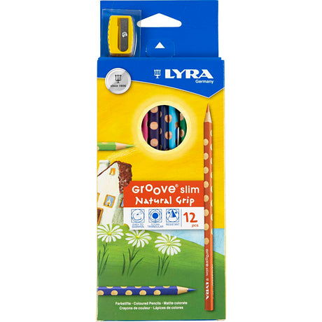 Https: www.cchobby.nl Groove-thin-colored-pencils-l-18-cm-fill-3-3-mm-various-colors-12-piece-1-box
