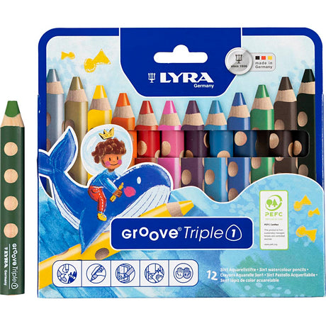 Lyra https: www.cchobby.nl Groove-triple1-colour-pencils-l-12-cm-fill-10-mm-various-colours-12-piece-1-box