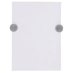 Tür-Namenshalter aus Kristall, langlebig, A6, 148 x 105 mm