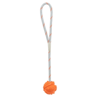 Trixie Ball am Seil Naturkautschuk schwimmend sortiert