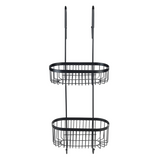 Wenko 1069611 - doucherek 2-laags serino zwart | 1 stuks