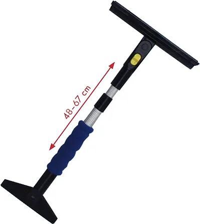 Max4car Schnee-Handfeger Schneebesen Teleskoplänge 48-66 cm
