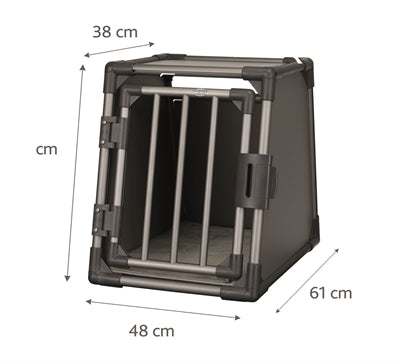 Aluminiowy grafit Trixie Transportbox