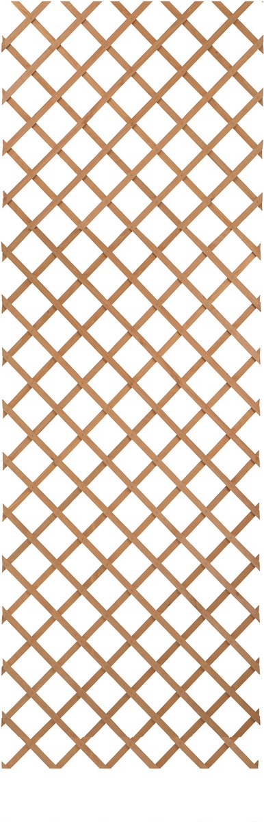 Naturgarten Slat Arbeit 100x300 cm Holz braun