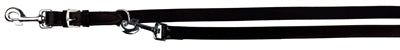 Policejní linie Trixie Dog Leash Active Leather Black