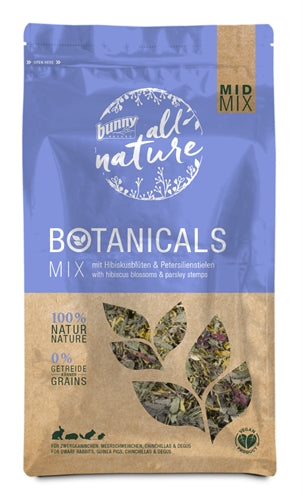 Bunny Nature Botanicals Midi Mix Hibiscus Blossom Stjeling persille