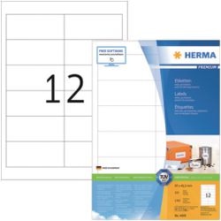 Herma prem. Etiketten 97x42,3 100 Blatt DIN A4 1200 Stück 4669