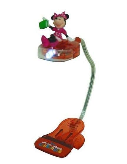 Van der Doelen Leselampe Minnie Mouse mit Klemme