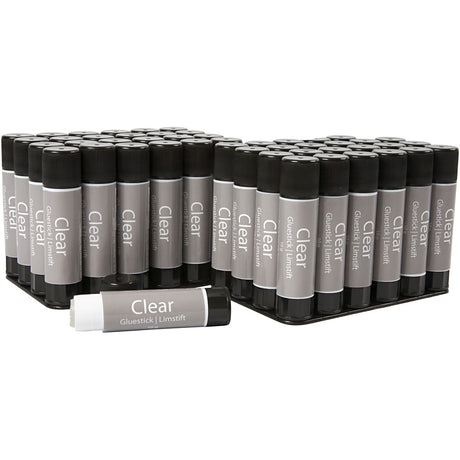 Creativ Company Transparent Leim Marker Runde, 48st.