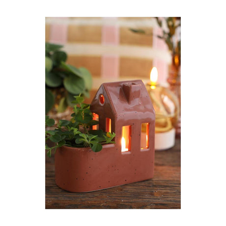 Ideen 4 Jahreszeiten Pflanzenhaus Terra Pink ø7,3xh14,2cm