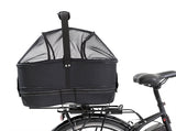 Trixie Fahrradkorb Gepäckträger breit schwarz