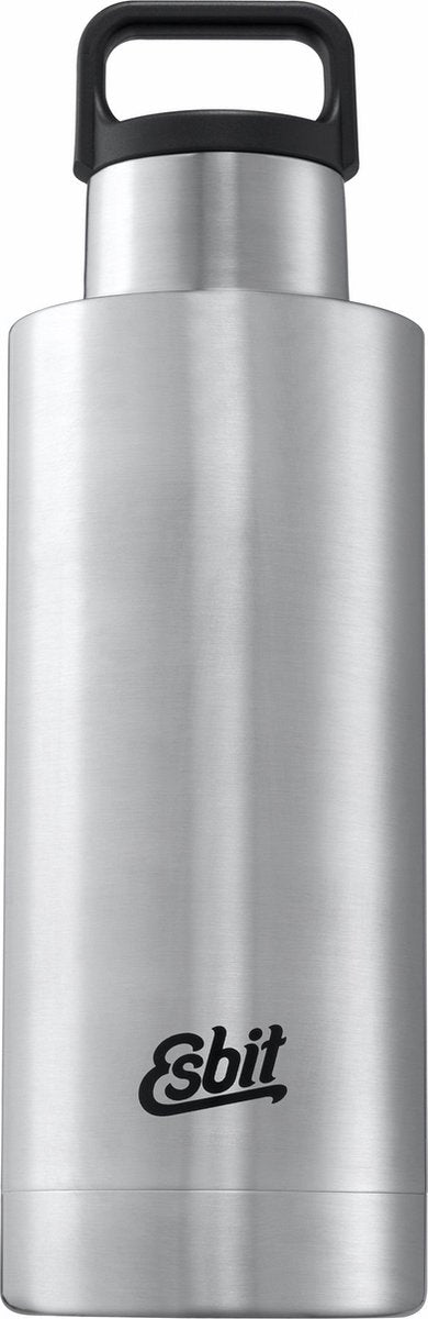 Esbit Bildhauer Edelstahl-Isolierflasche 750 ml Silber