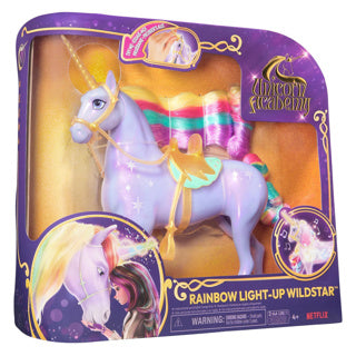 Einhorn-Akademie Einhorn Wildstar Regenbogen leuchtend 28 cm