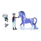 Einhorn-Akademie-Puppe Rory und Einhorn Sturm 11,5 cm und 12,5 cm