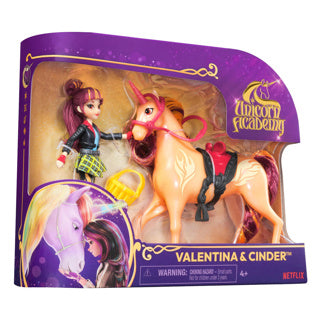 Einhorn-Akademie-Puppe Valentina Einhorn Cinder
