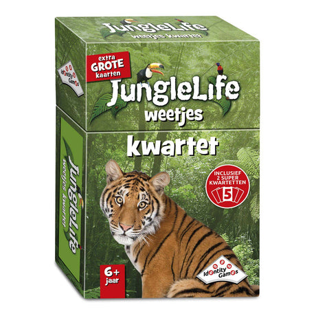 Identitätsspiele Junglelife Facts Quartett