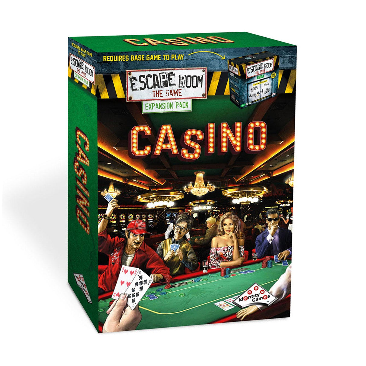 Juegos de identidad Set de expansión de la sala de escape Casino