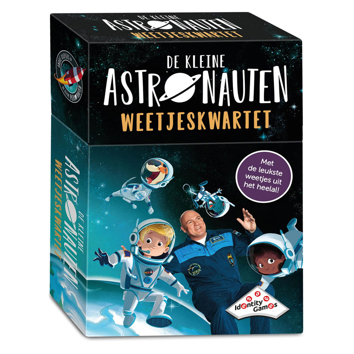 Identitätsspiele: Fakten zum kleinen Astronauten-Quartett