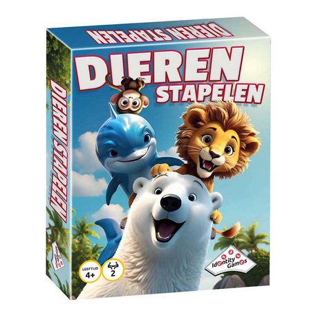 Identitätsspiele Tier-Stapelspiel – 2 Spieler
