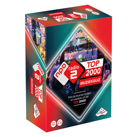 Identity games top 2000 muziekspel - partyspel - met de leukste liedjes en weetjes uit de top 2000
