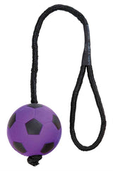 Trixie Sportball am Seil Moosgummi schwimmend sortiert