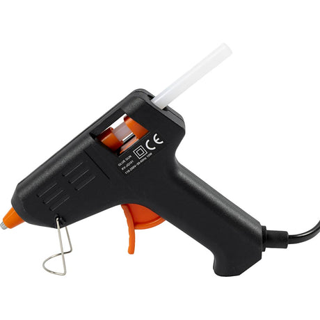 Creativ Company Mini-Klebepistole, 130 °C – niedrige Temperatur, ca. 150 cm Kordel, EU, 1 Stück