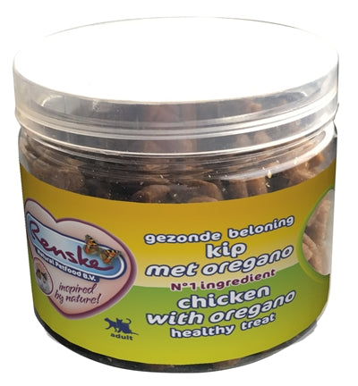 Renske Cat Healthy Reward Mini Hartjes Kip Oregano