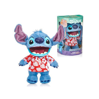 Wow stuff Disney Stitch Hawaiian Chatty Stitch Kuscheltier 30 cm + Sound
