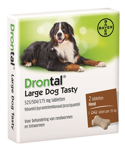 Bayer Drontal Tasty Worming Dog