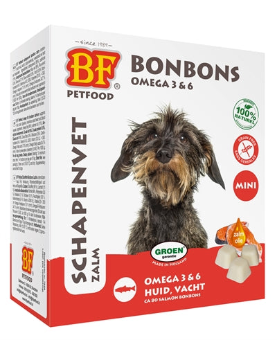 Biofood ovce veterinarski mini bonbons losos