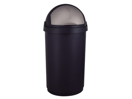 Curver Rollabfallbehälter – 50 Liter – Schwarz