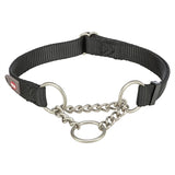 Trixie Hundehalsband Premium Halbschlupfhalsband schwarz