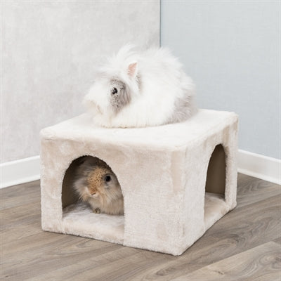 Trixie Nagerhaus Iglu Plüsch beige