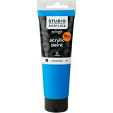Creall Studio-Acrylfarbe, deckend, Primärblau (30), 120 ml, 1 Flasche