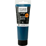 Creall Studio Acrylfarbe, deckend, Preußischblau (34), 120 ml 1 Flasche