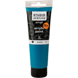 Creall Studio Acrylfarbe, deckend, Türkis (35), 120 ml 1 Flasche