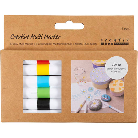 Kreativunternehmen https: www.cchobby.nl creative-multi-marker-line-thickness-4-mm-various-colors-6-piece-1-box