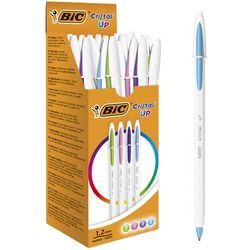 Bic balpen cristal up fun 0,35 mm kleurenassortiment